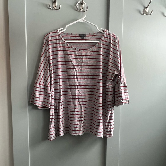 Lilla P large red and gray shirt - Picture 5 of 5